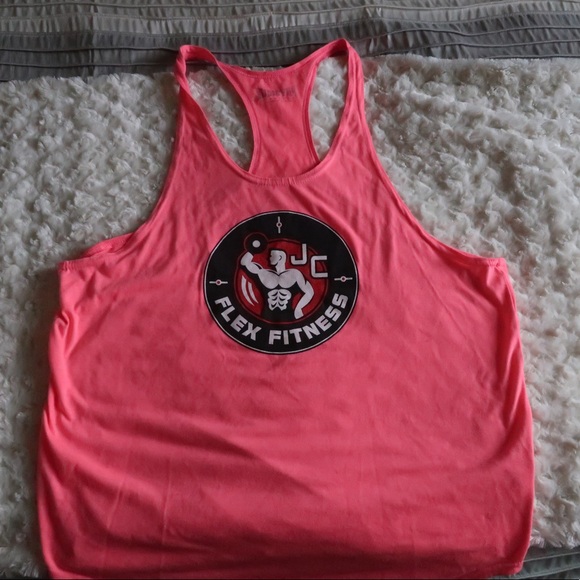 Hot Pink Workout Tank Top - Picture 1 of 2